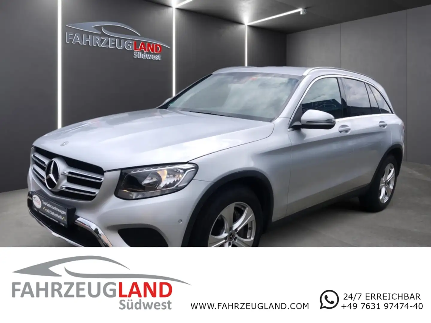 Mercedes-Benz GLC 350 d Comand Autom  4Matic Standheizung LM 18'' Shz Kl Silber - 1
