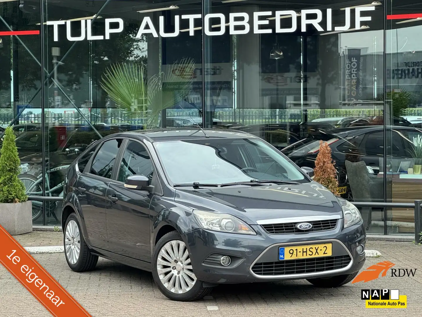Ford Focus 1.6 Titanium hb 5 drs 2009 1e eigen dealer onderh Grey - 1