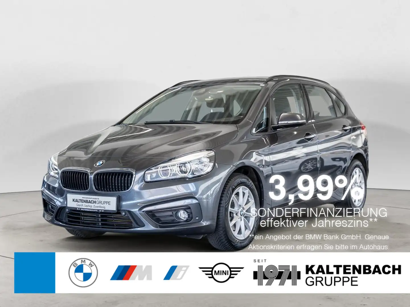 BMW 218 i Active Tourer Adv LED SHZ NAVI PDC LED Grigio - 1