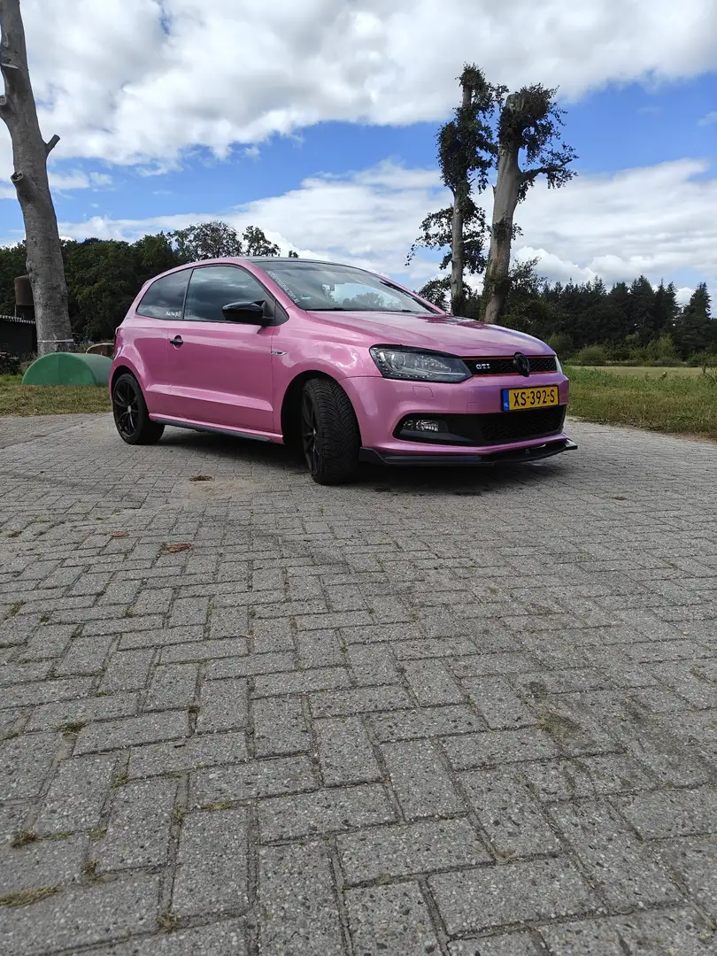 Volkswagen Polo 1.4 TSI GTI Paars - 1