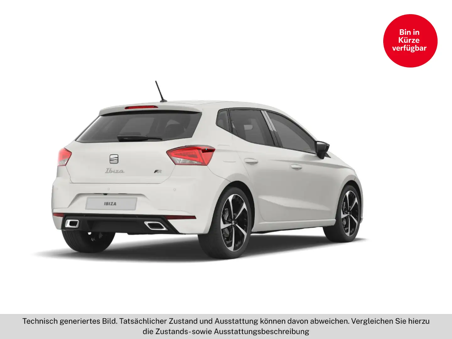 SEAT Ibiza FR 1.0 TSI Weiß - 2