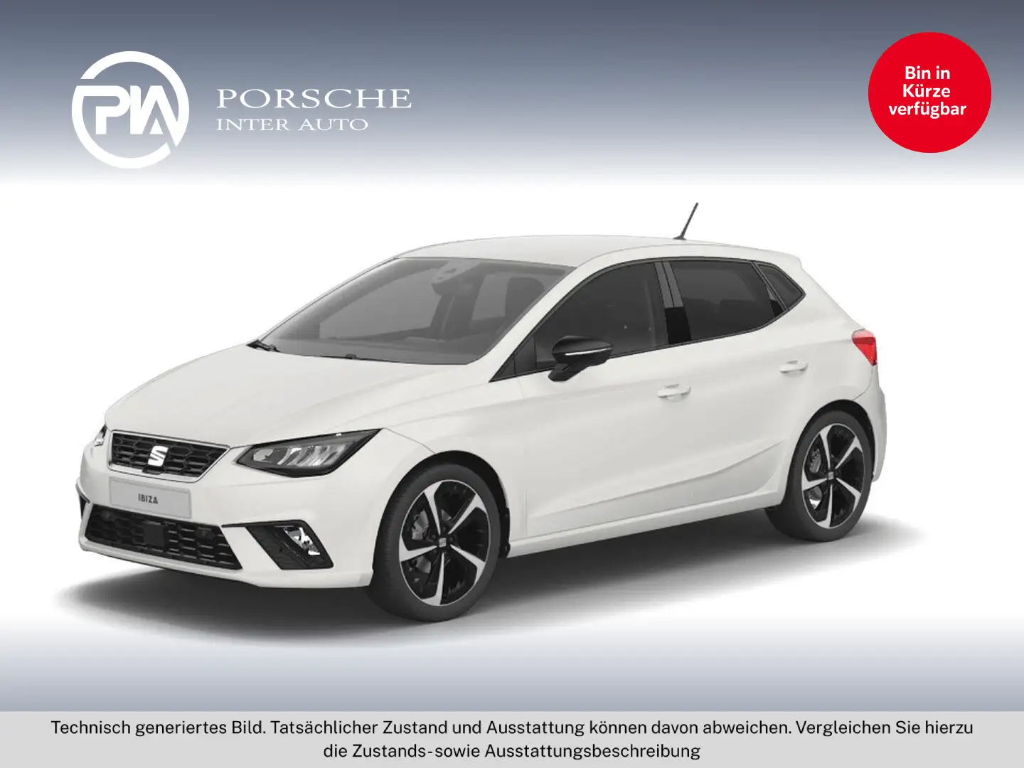 SEAT Ibiza FR 1.0 TSI Weiß - 1