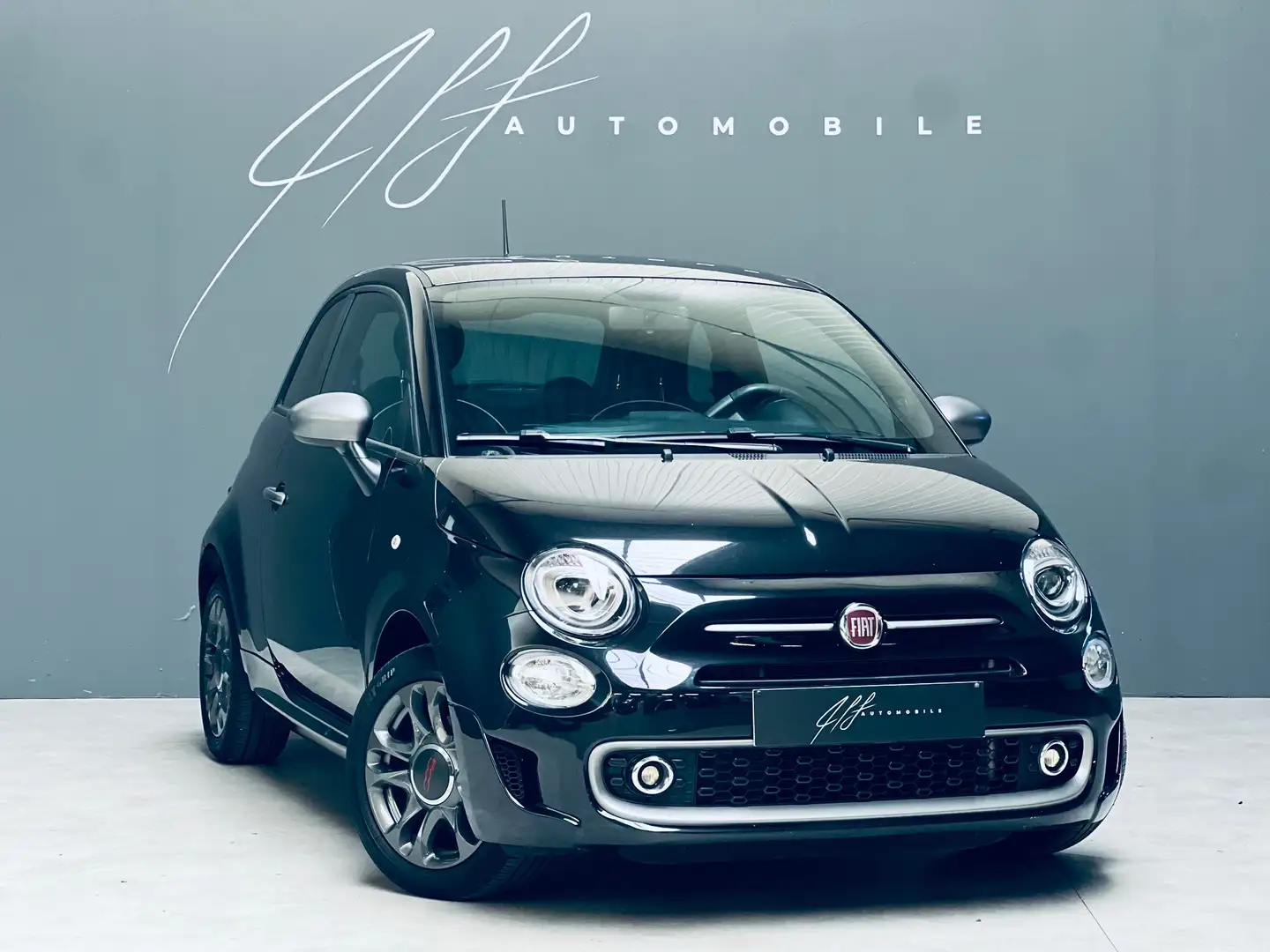 Fiat 500 1.2i Sport **AUTOMATIQUE**CARPLAY**CLIMATISATION** Noir - 1