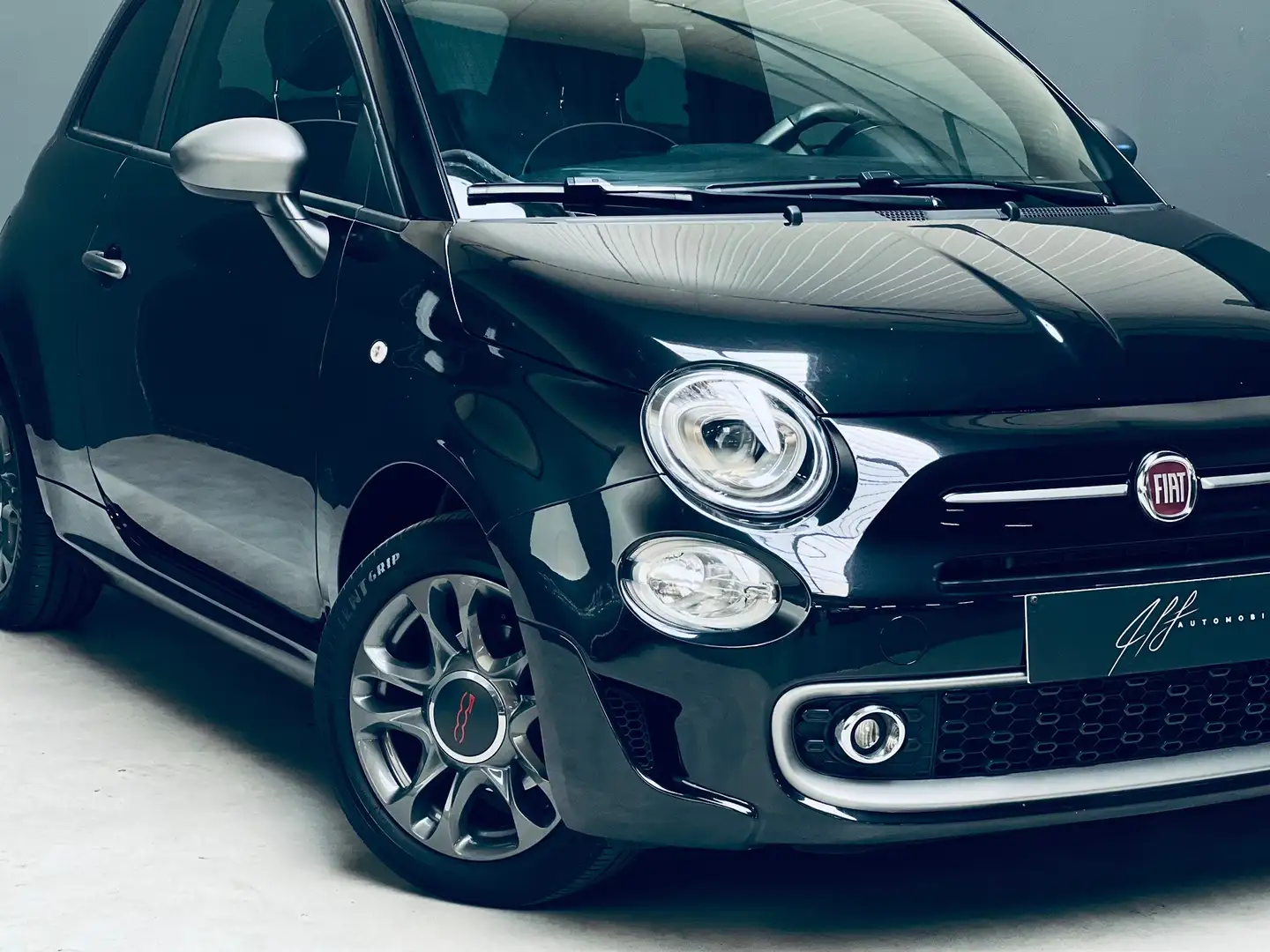 Fiat 500 1.2i Sport **AUTOMATIQUE**CARPLAY**CLIMATISATION** Noir - 2