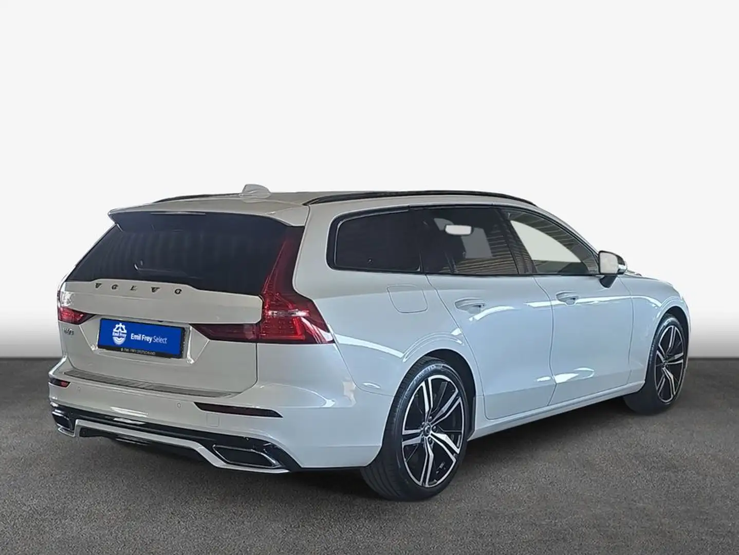 Volvo V60 T6 AWD Recharge Geartronic R-Design Weiß - 2