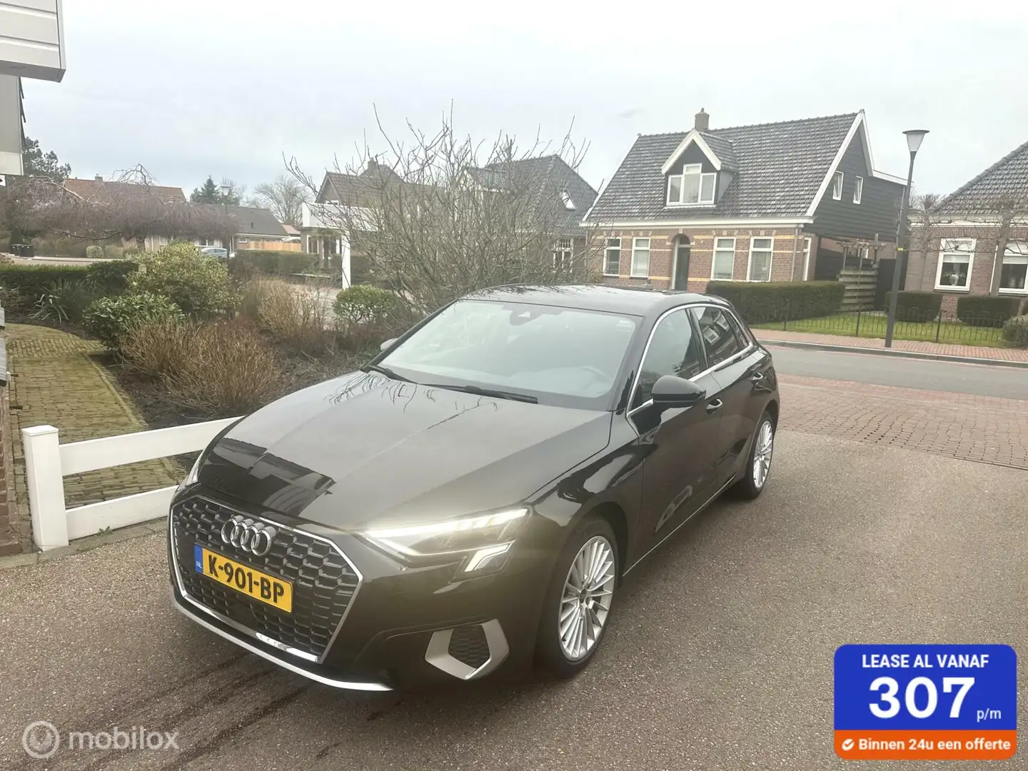 Audi A3 Sportback 30 TFSI Business edition SPORTSTOELEN CA Zwart - 1