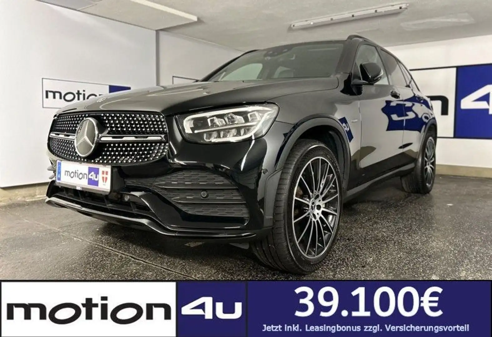 Mercedes-Benz GLC 300 de 4MATIC AMG NIGHT HEADUP FAHRASSI+ MEMORY RFK S Schwarz - 1