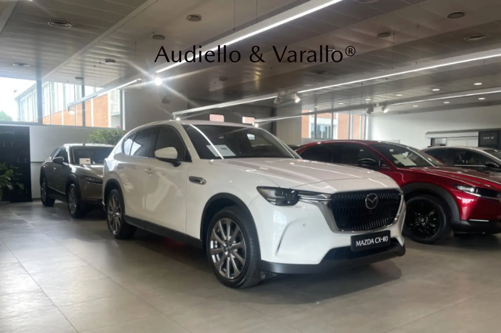 Mazda CX-60 3.3 D 249CV MHEV AWD Exclusive Line+COMFORT PACK Weiß - 2