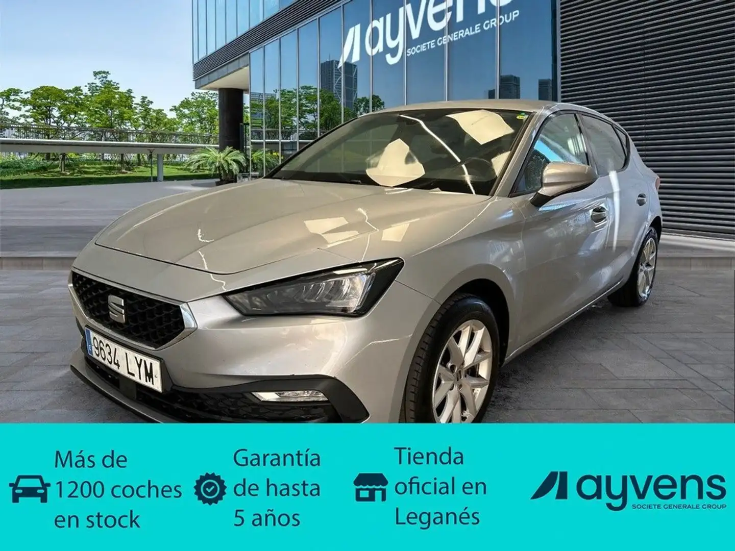 SEAT Leon 1.5 TSI S&S Style 130 Gris - 1