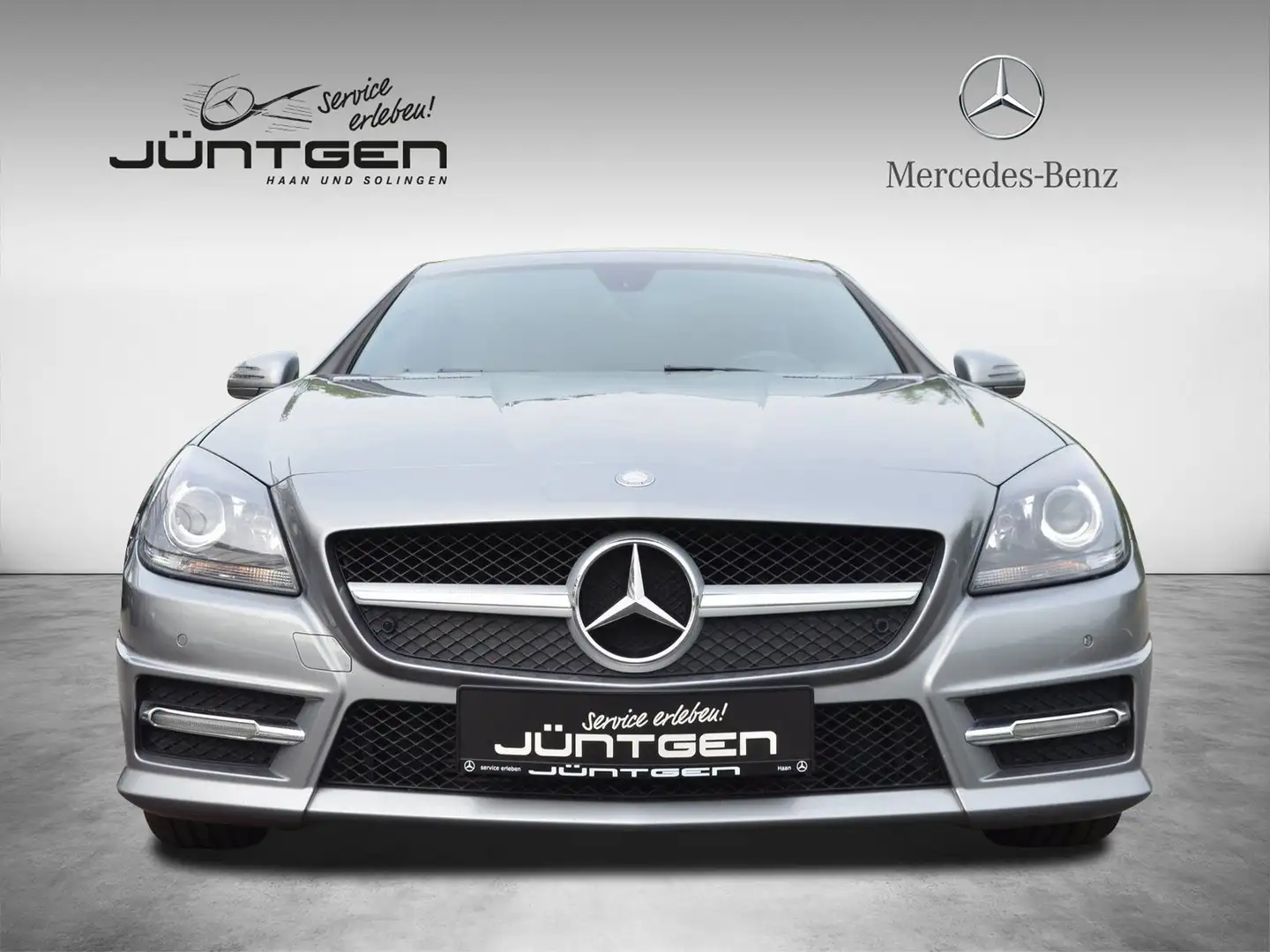 Mercedes-Benz SLK 200 AMG LEDER KLIMA PANO-VARIO NAVI AIRSCARF Silber - 2