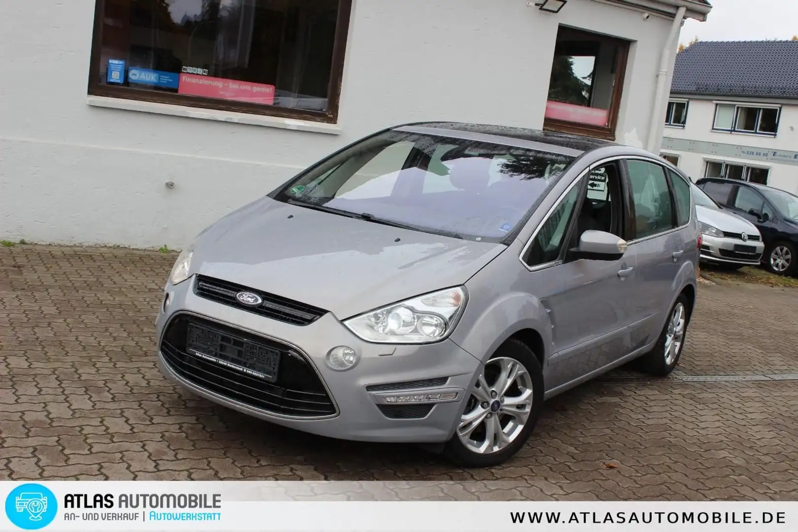 Ford S-Max S-MAX 2,0 TDCI Titanium Aut LEDER=NAVI=XENON=KAM Silber - 1