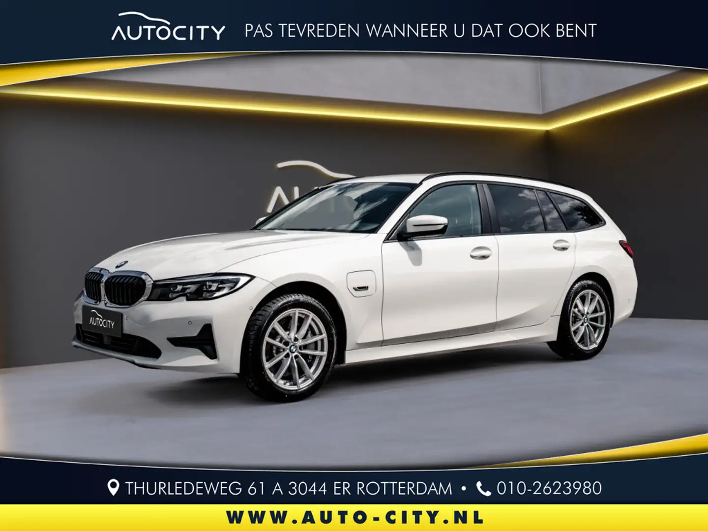 BMW 330 3-serie Touring 330e Advantage Sportstoelen | Adap Blanc - 1