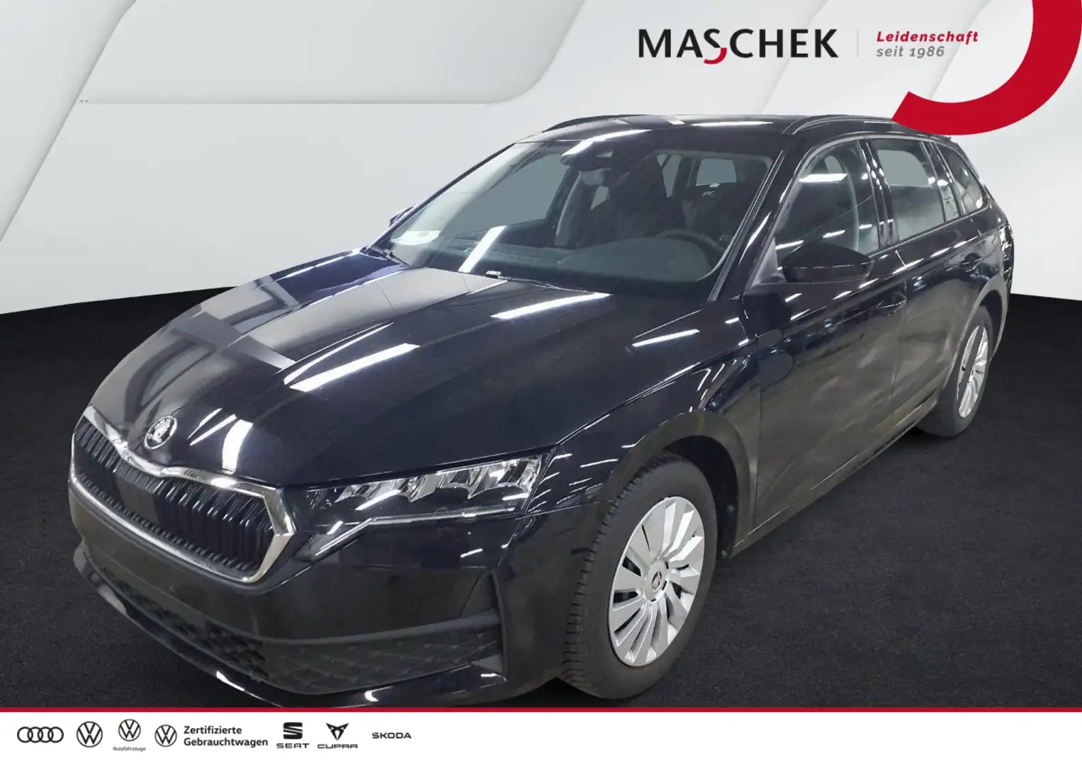 Skoda Octavia Combi 1.5 e-Tec AHK SmartLink MFL Sitzh. Schwarz - 1