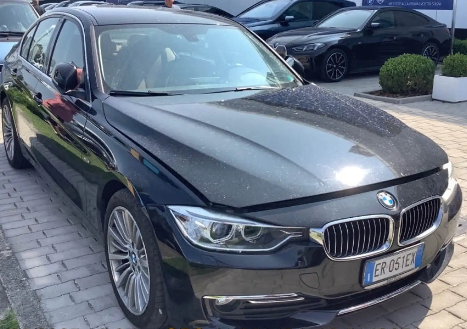 BMW 320 320d MSport BERLINA KM VERI Noir - 1