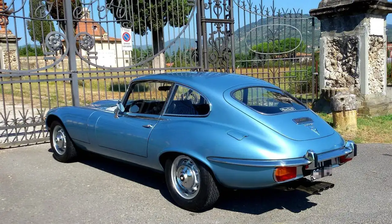 Jaguar E-Type Coupè 5.3 - 12V - Nata Italiana - Targa Nera Milano, foto 8