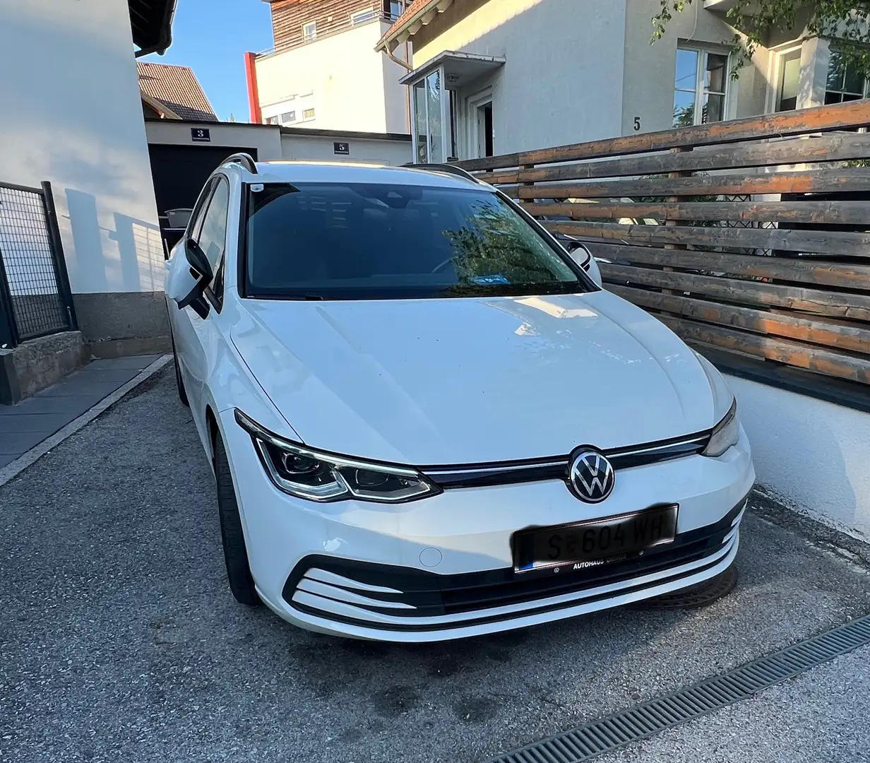Volkswagen Golf Variant Life Weiß - 1