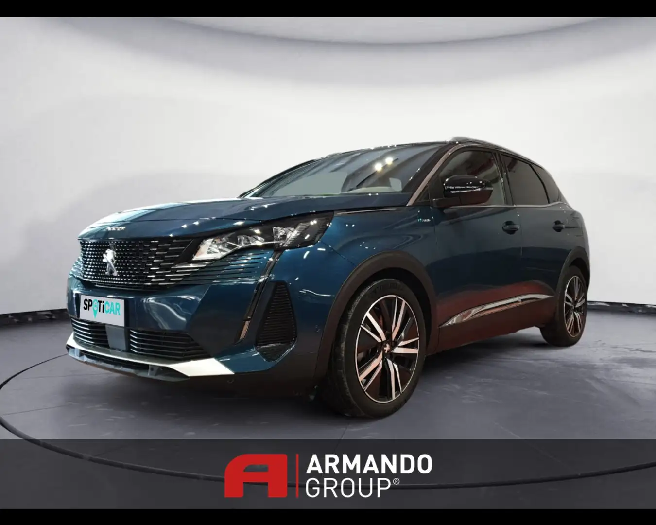 Peugeot 3008 2ª serie Hybrid 225 e-EAT8 GT Blauw - 1