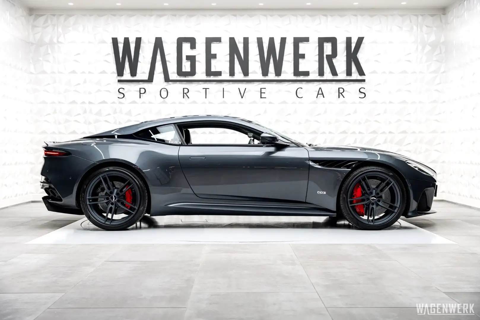 Aston Martin DBS 5.2 V12 SUPERLEGGERA CARBON B&O SERVICE-NEU GARAN Grau - 2