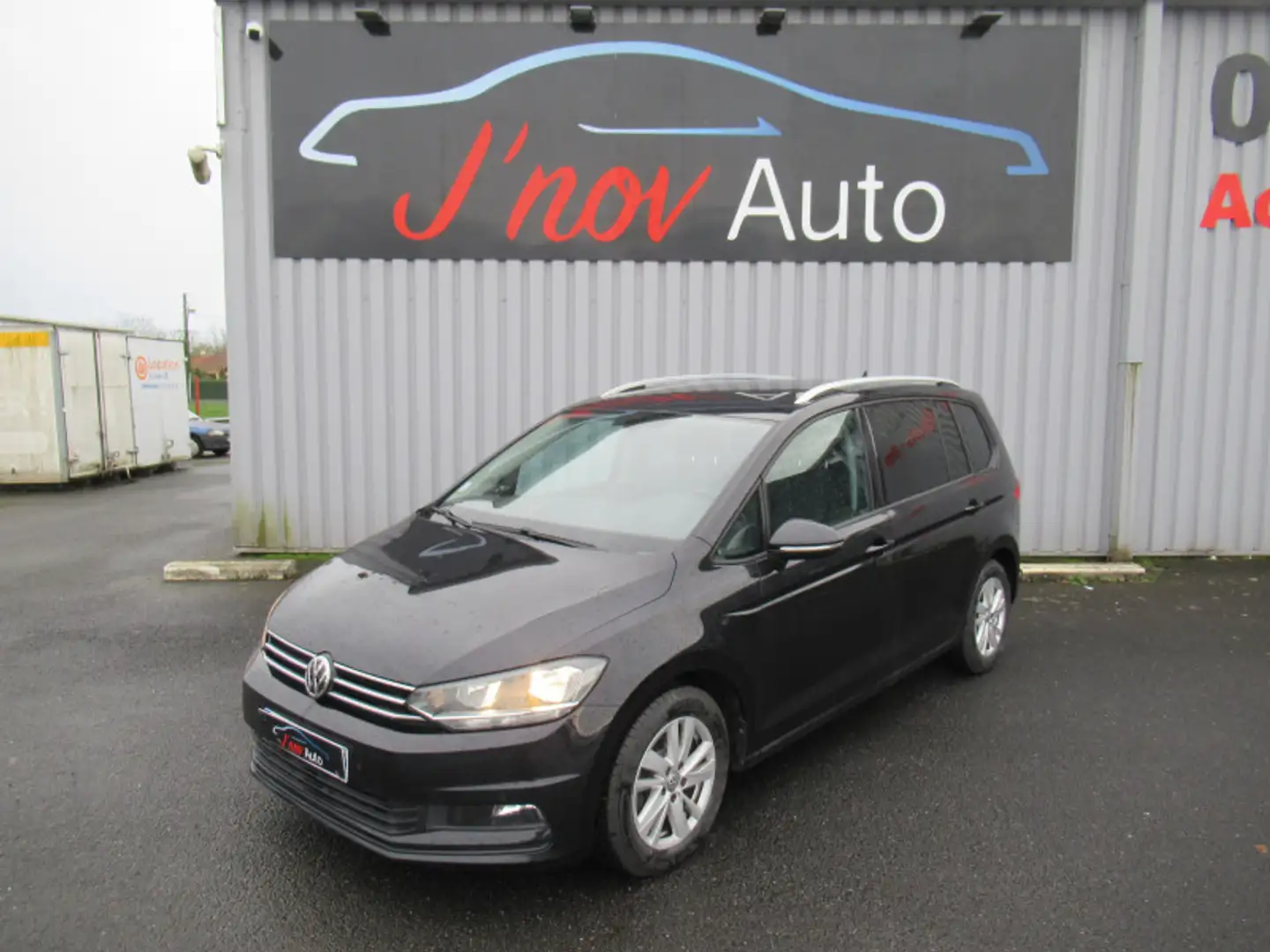 Volkswagen Touran 2.0 TDI 150CH FAP LOUNGE BUSINESS DSG7 7 PLACES EURO6DT Schwarz - 1