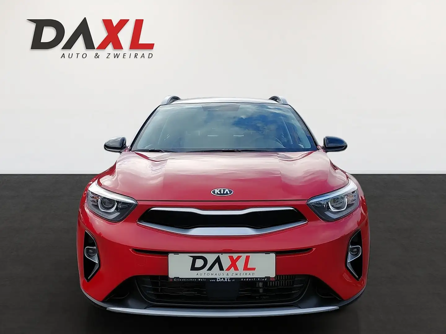 Kia Stonic 1,0 TGDI GPF ISG Silber Rot - 2
