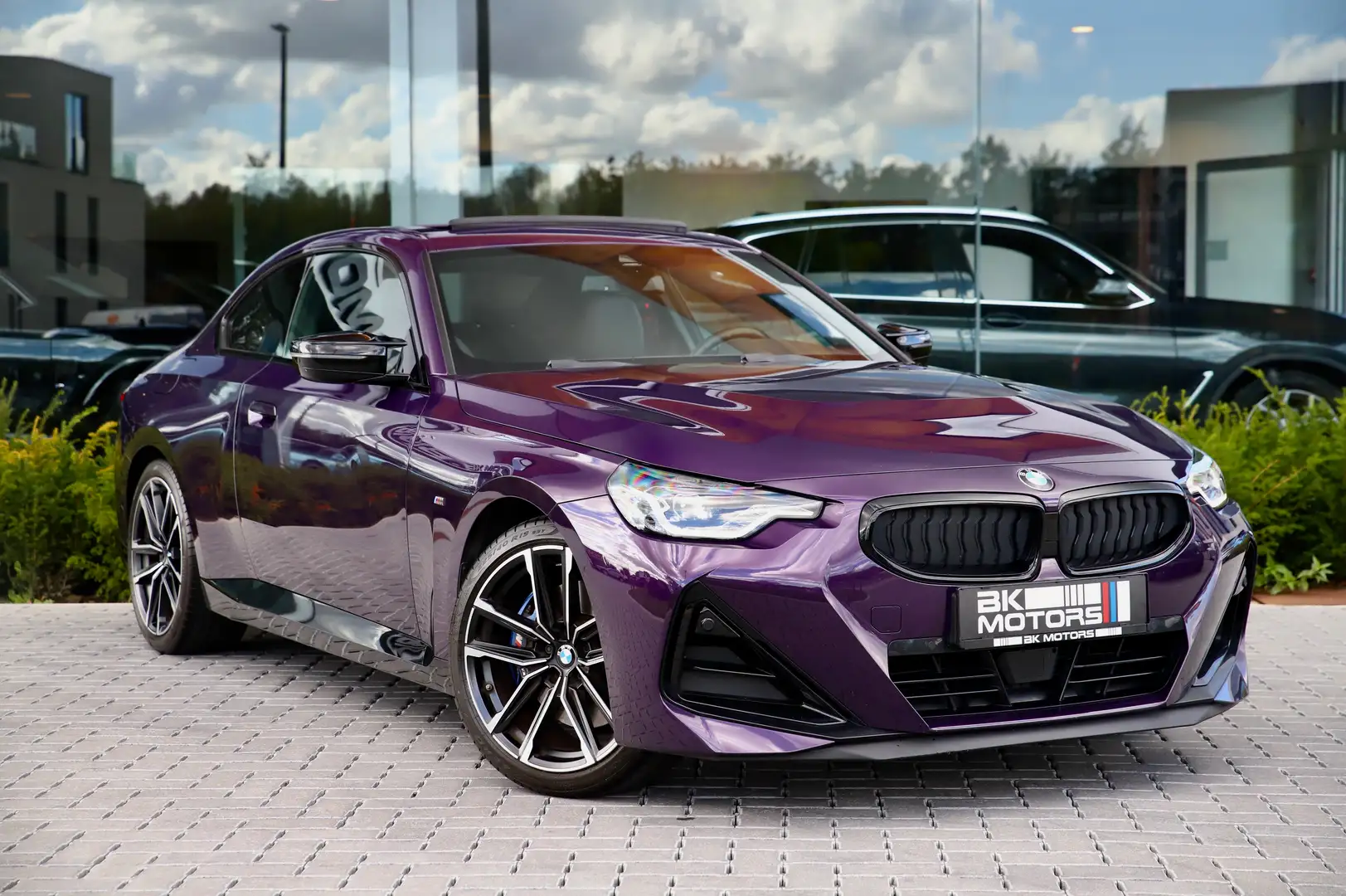 BMW 240 M240i xDrive -PANO-H&K-CAMERA-HUD-CARPLAY-1 OWNER Mauve - 1