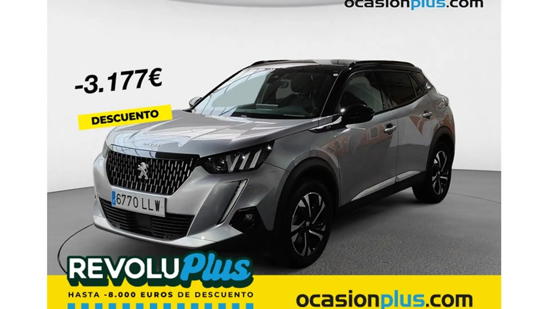 Peugeot 2008 1.5BlueHDi S&S GT EAT8 130 Gris - 1