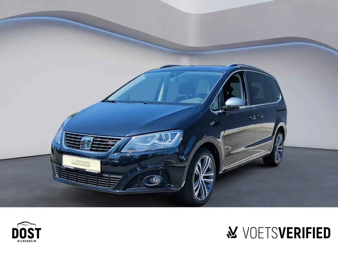 SEAT Alhambra FR 1.4 TSI DSG DAB+KEYLESS+NAVI+SHZ Schwarz - 1