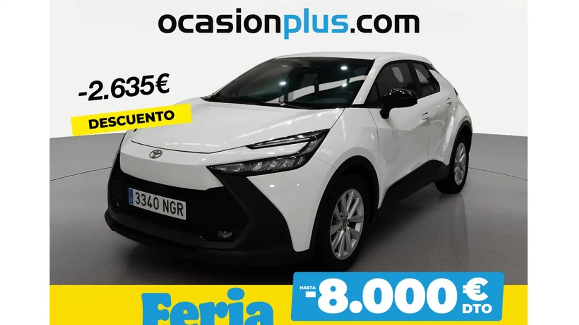 Toyota C-HR 140H Active Blanc - 1