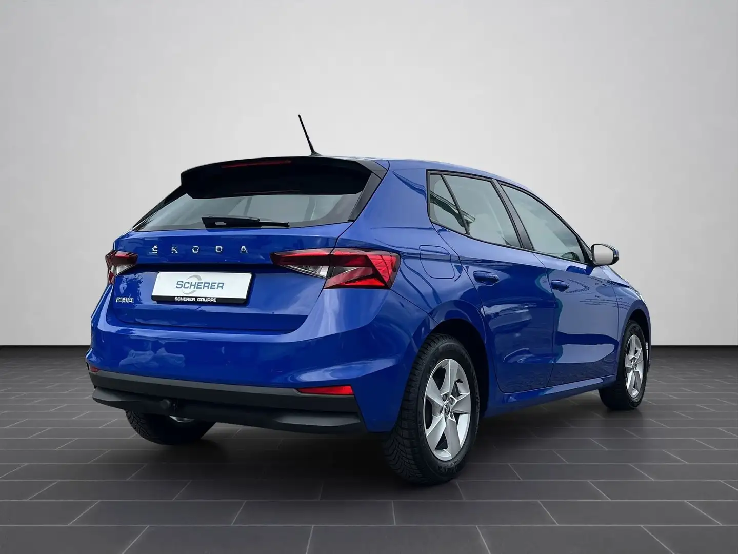Skoda Fabia 1.0 TSI DSG Ambition Navi, ACC, SHZ, LED, Bleu - 2