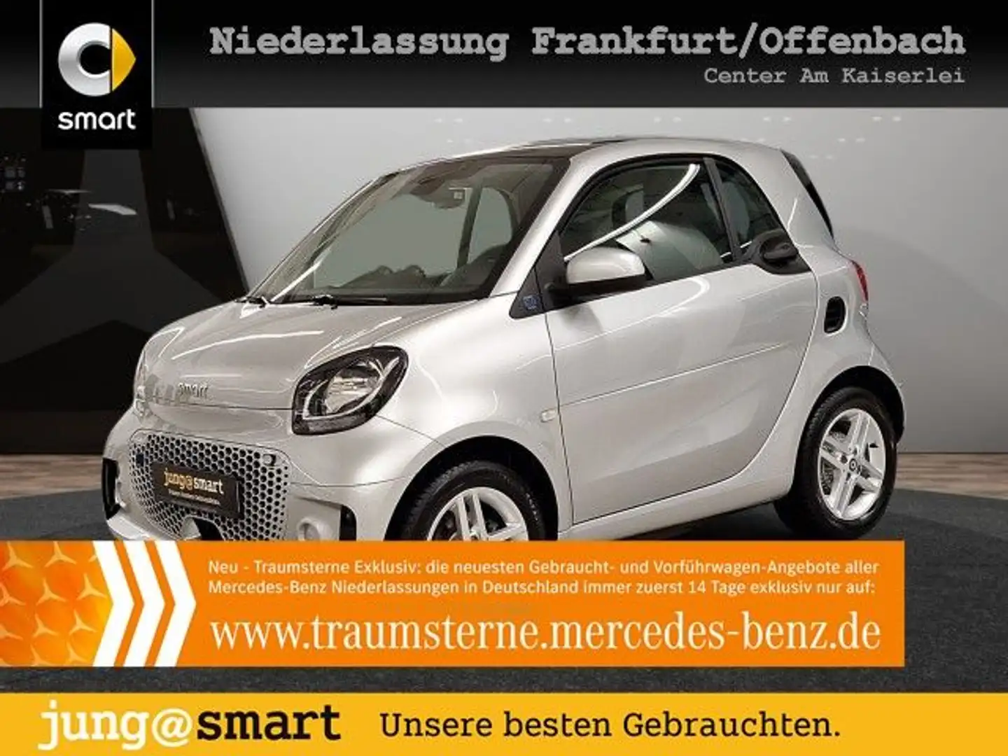 smart forTwo EQ 60kWed passion cool&Audio Pano Dig Radio Argento - 1
