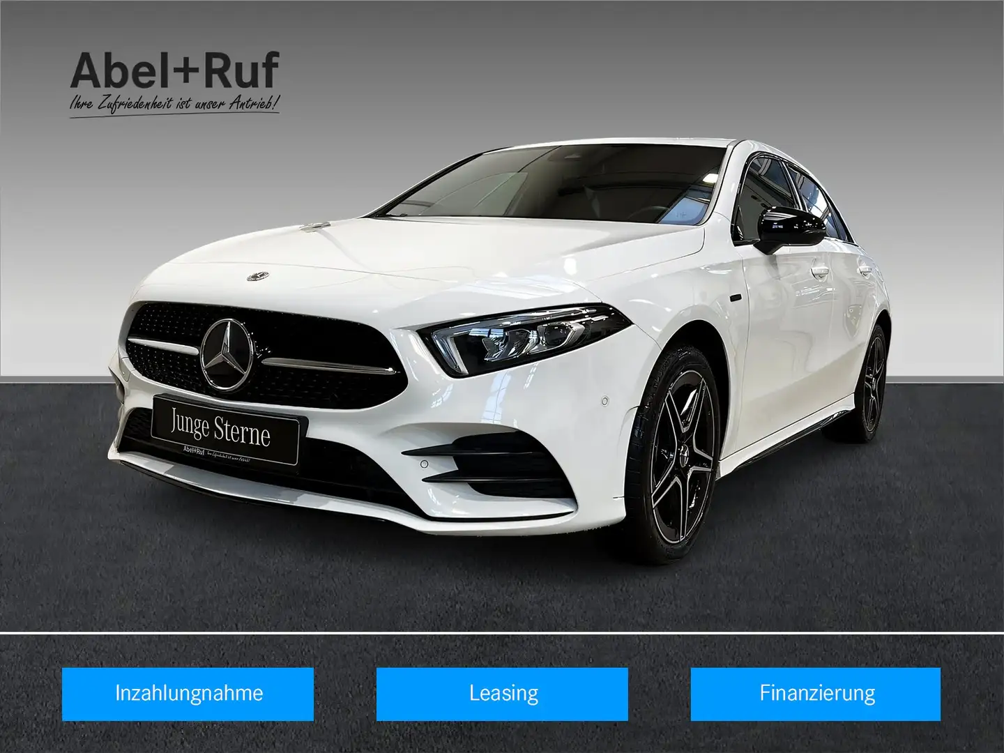Mercedes-Benz A 250 e AMG+LED+NIGHT+Kamera+Ambiente+CarPlay Weiß - 1