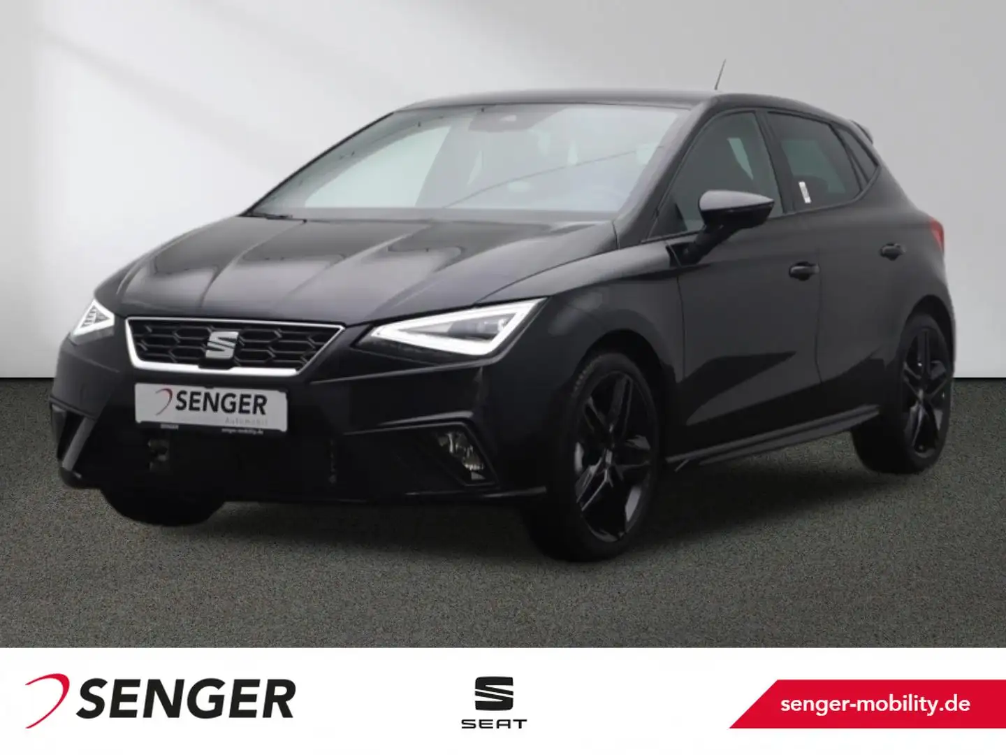 SEAT Ibiza FR Black Edition 1.0 TSI DSG 18" Voll-LED Noir - 1