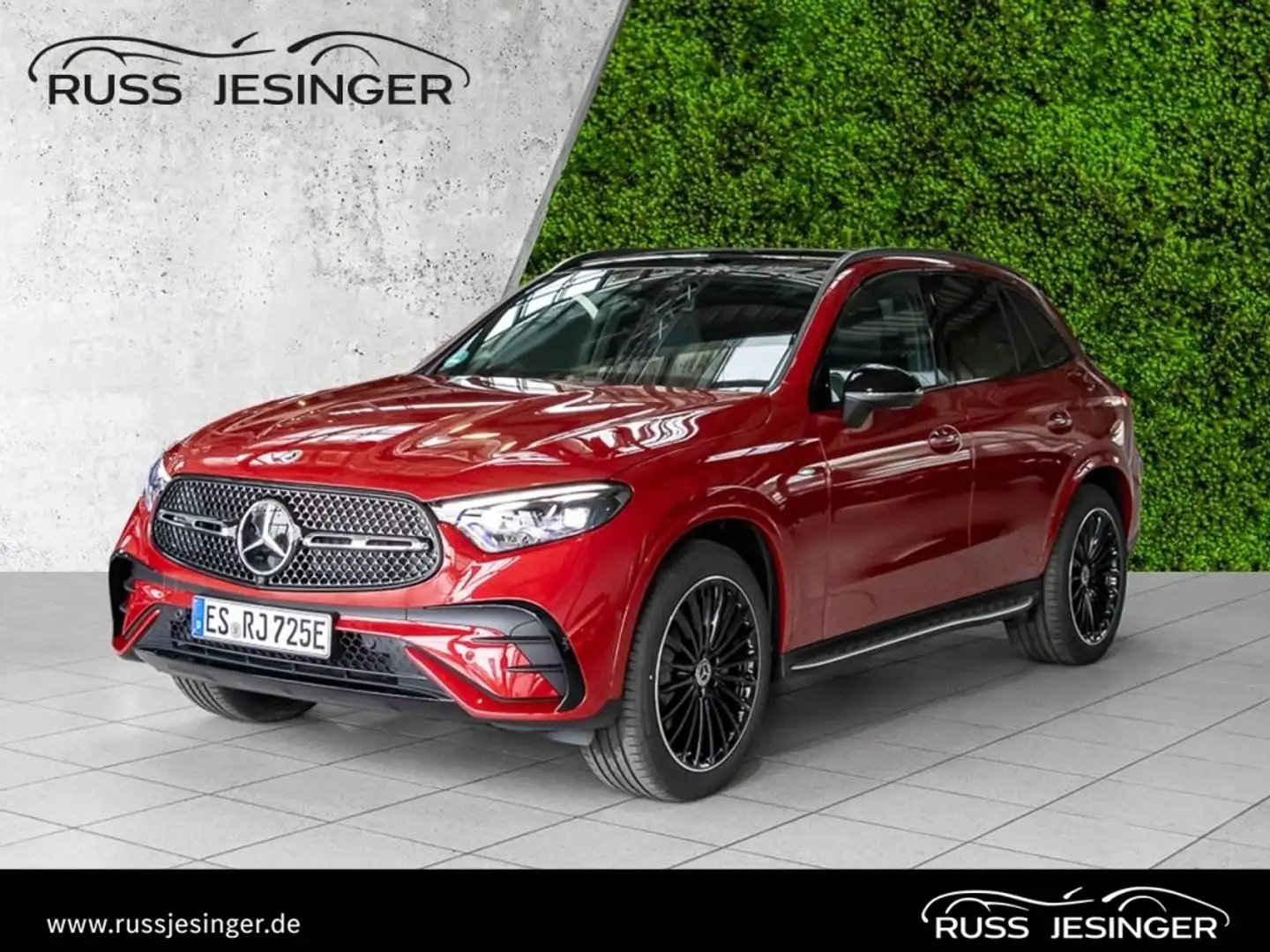Mercedes-Benz GLC 400 e 4M AMG Line *AHK*Distr*Pano*Burm*Memo* Rouge - 1