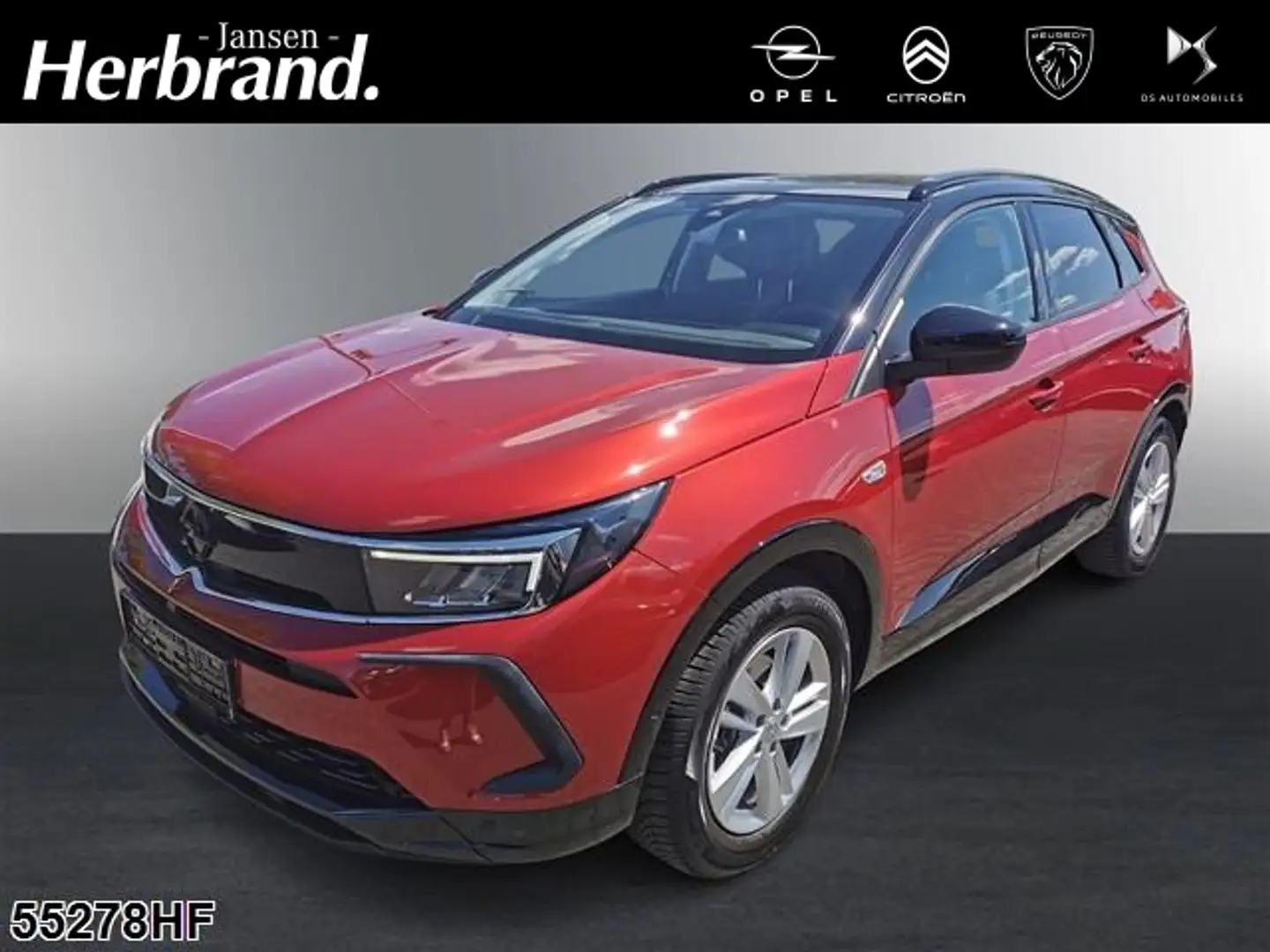 Opel Grandland GS line+ PDC+LED+SHZ+NAVI+S&S+KLIMA+ Rouge - 1