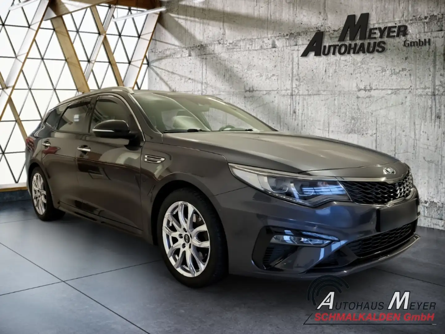 Kia Optima Sportswagon 1.6D GT-Line+Sitzbelüftung vorn, el. S Gris - 2
