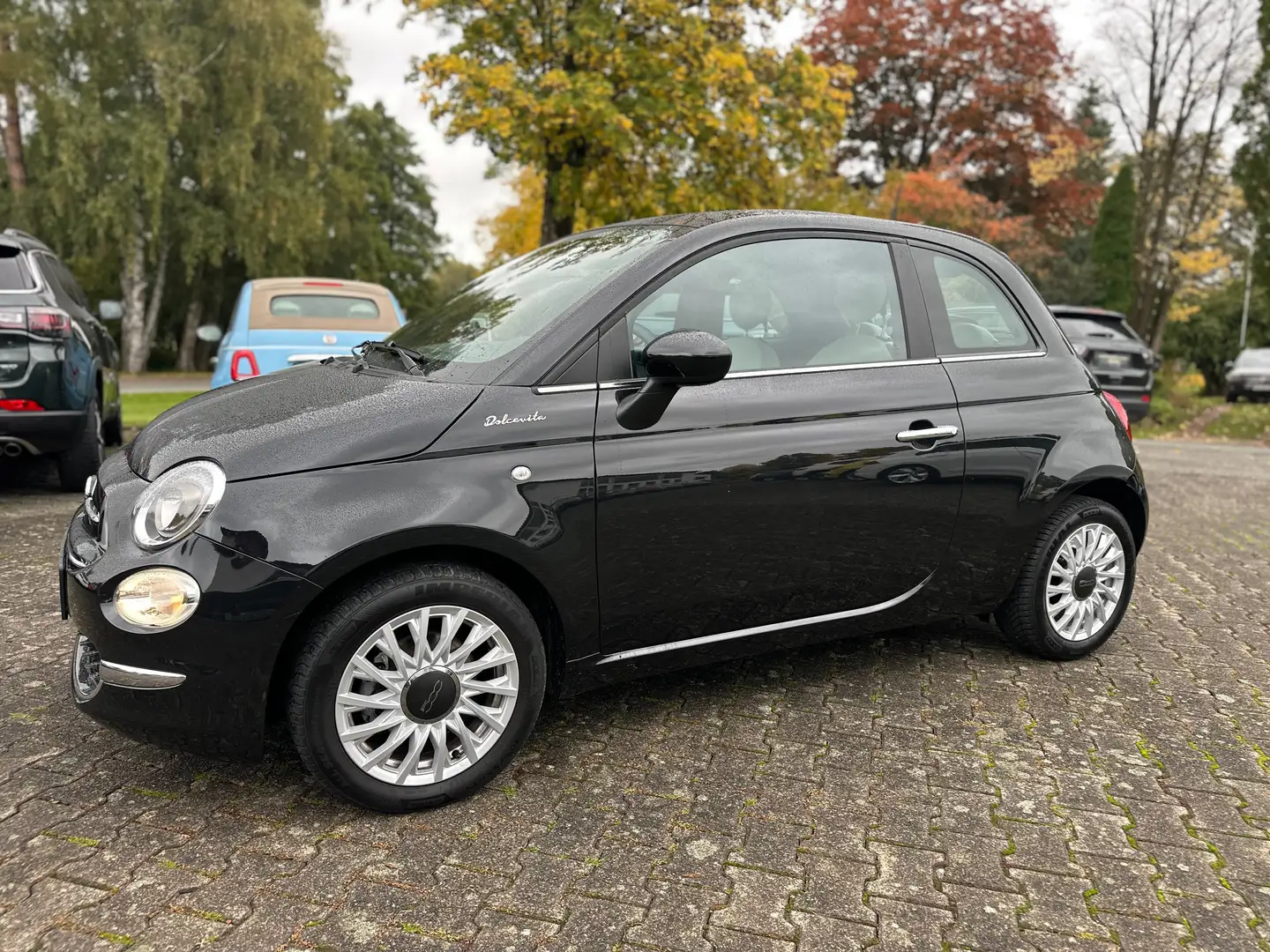 Fiat 500 1.0 Mild-Hybrid Dolcevita Panorama/Klima/CarPlay Nero - 1