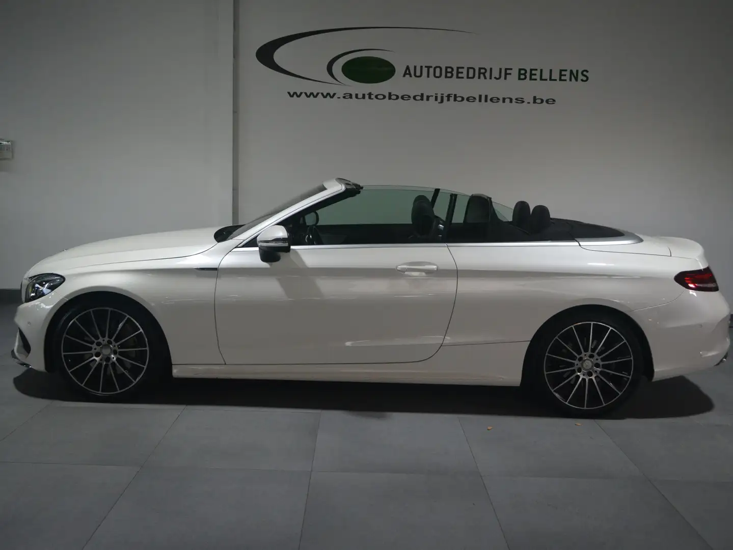 Mercedes-Benz C 250 C 250 d Cabrio 9G-TRONIC AMG Line / LED/ NAVI +CAM Blanc - 2