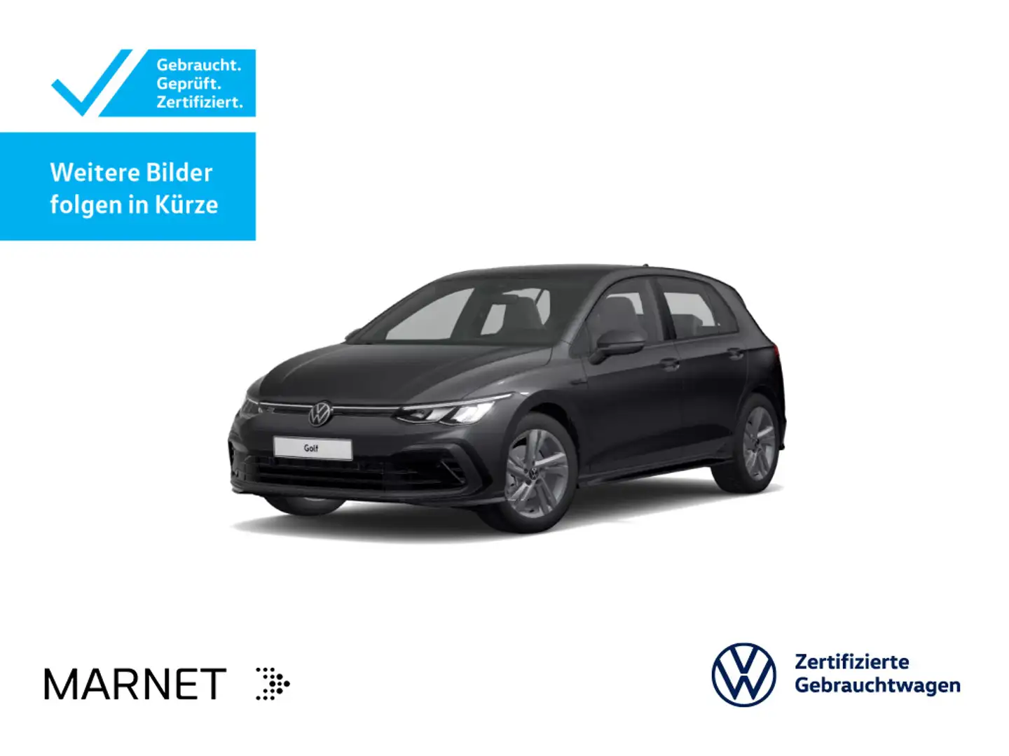 Volkswagen Golf VIII 2.0 TDI DSG R-Line*NAVI*Kamera*LED*FRO Grau - 1