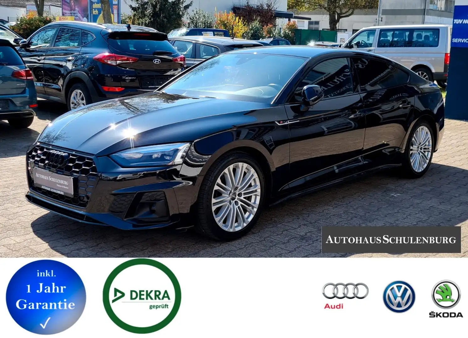 Audi A5 45TFSI quattro S line Digitaltacho ACC Kamera Schwarz - 1