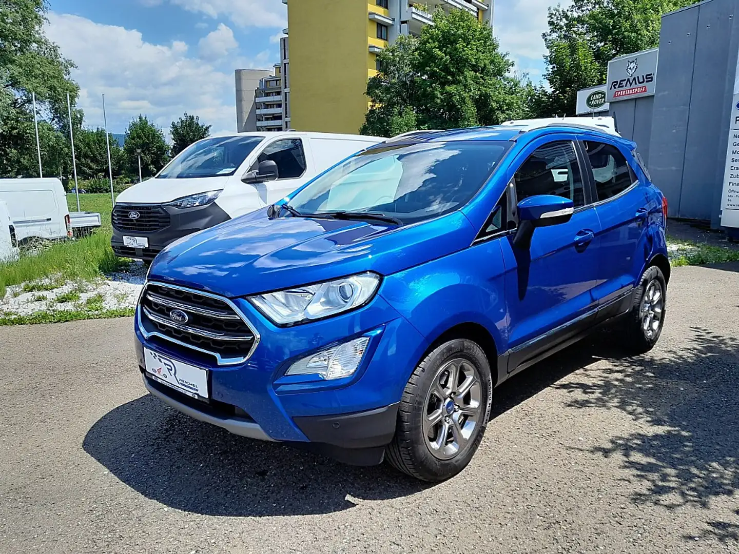 Ford EcoSport 1,0 EcoBoost Titanium Aut. Azul - 2