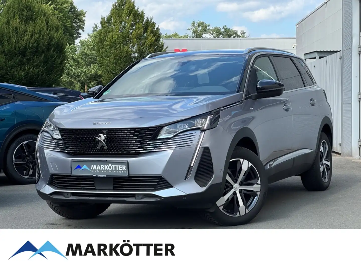 Peugeot 5008 GT BlueHDi EU6d  SHZ/BLIS/ACC/MSGE/CAM/DAB Gris - 1