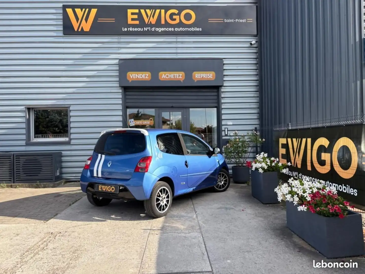 Renault Twingo 100ch GORDINI Bleu - 2