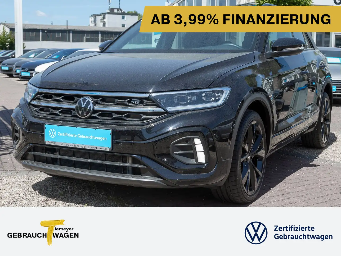 Volkswagen T-Roc 1.5 TSI DSG R-LINE BLACK STYLE LED LM19 Schwarz - 1