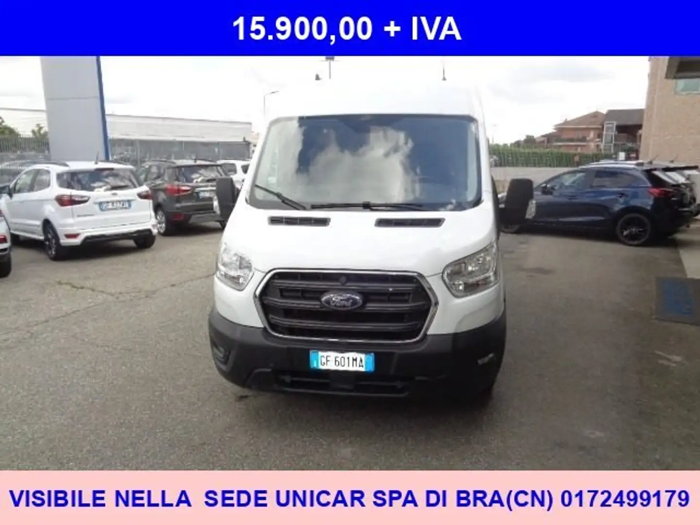 Ford Transit 350 PM-TM Furgone Trend 2.0tdci Mhev 130CV Blanc - 2