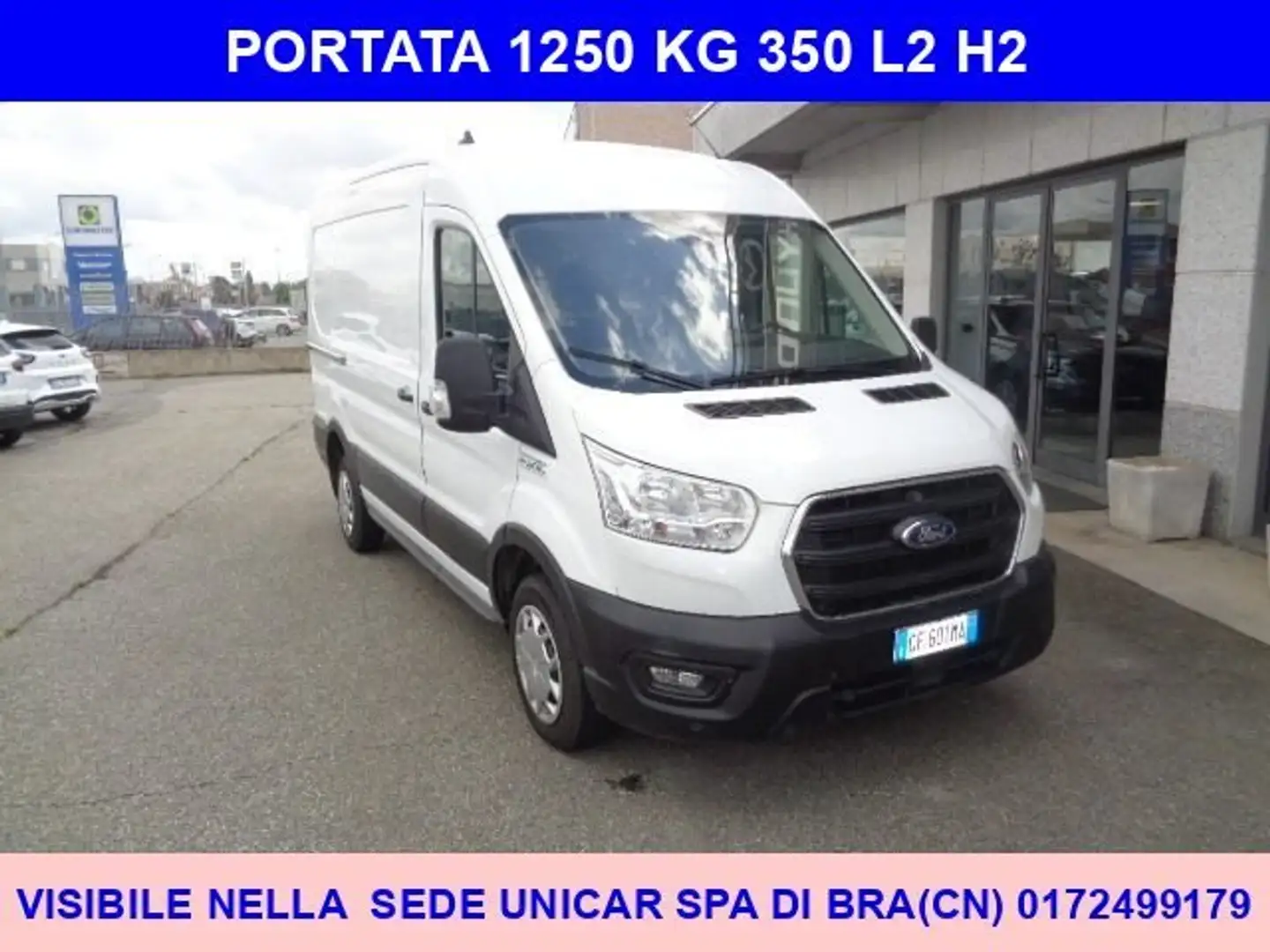 Ford Transit 350 PM-TM Furgone Trend 2.0tdci Mhev 130CV Blanc - 1