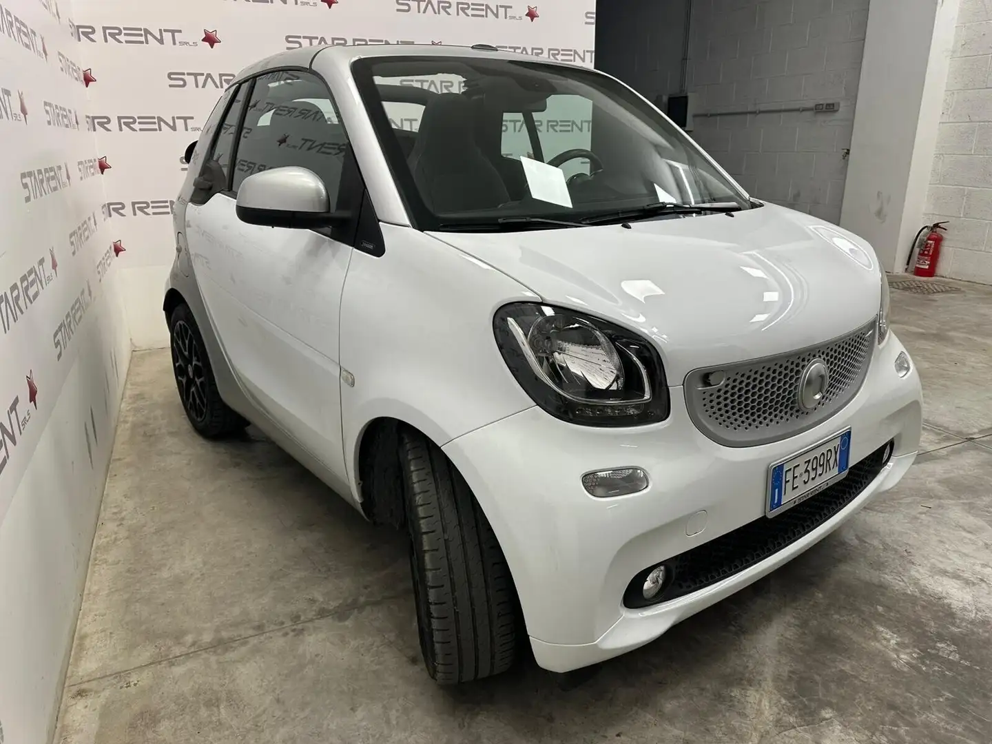 smart forTwo fortwo 70 1.0 twinamic cabrio Passion UNICO PROPRI Bianco - 2