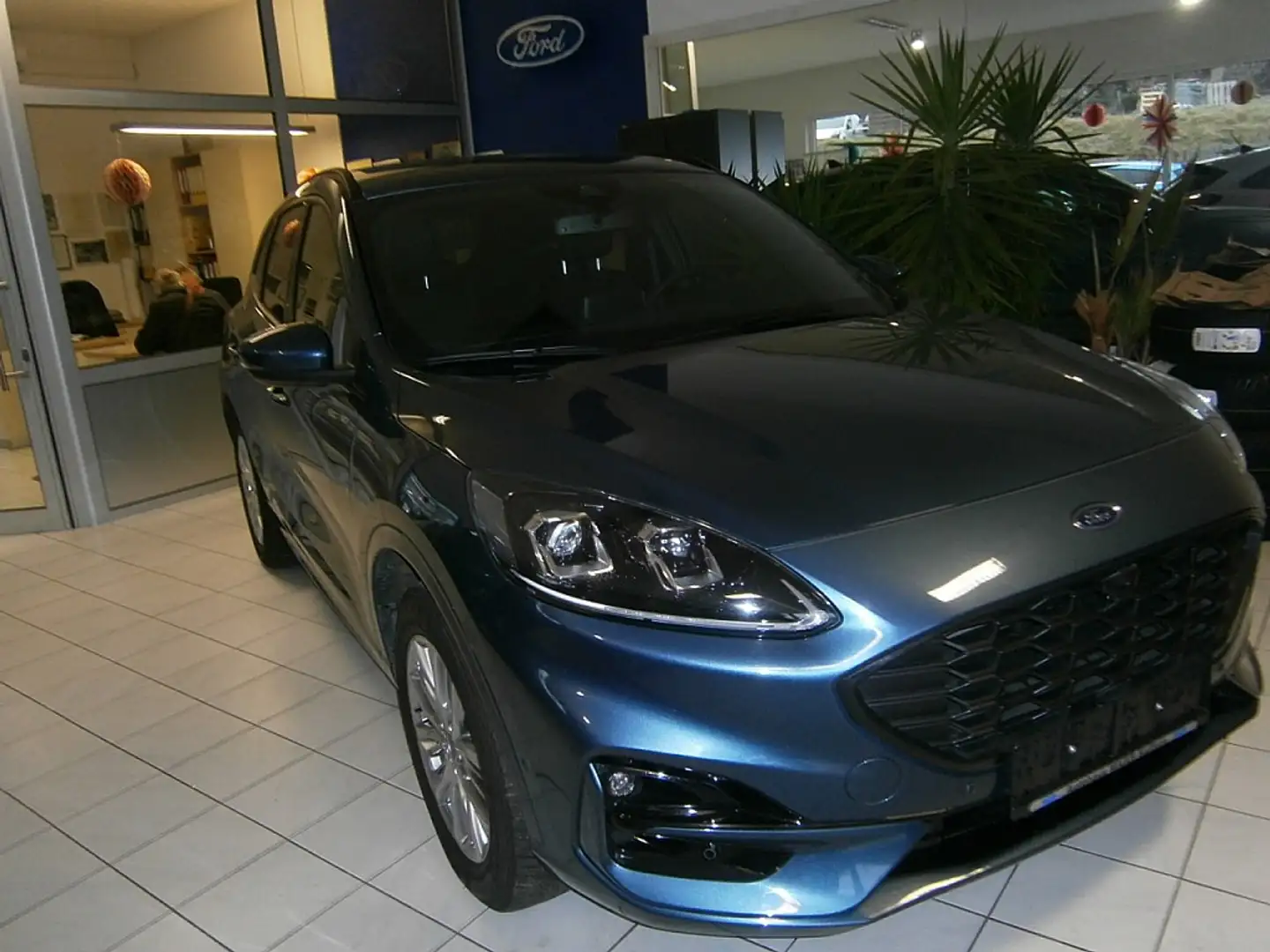 Ford Kuga 2,5 Duratec PHEV ST-Line X Aut.,AHK,LED usw. Blau - 1