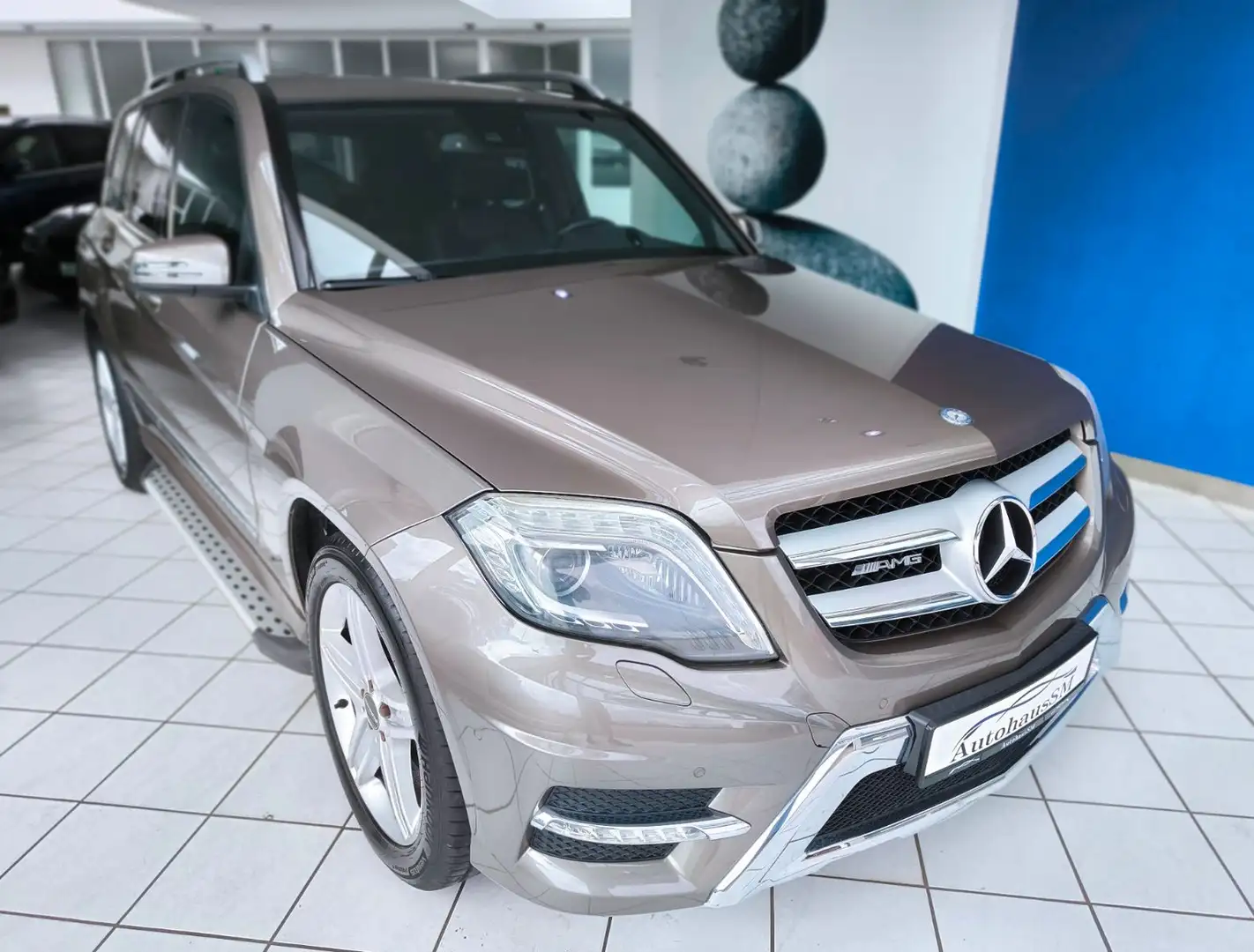 Mercedes-Benz GLK 220 BlueEfficiency*4Matic*8 Fach*Ahk*H&K* Grau - 1