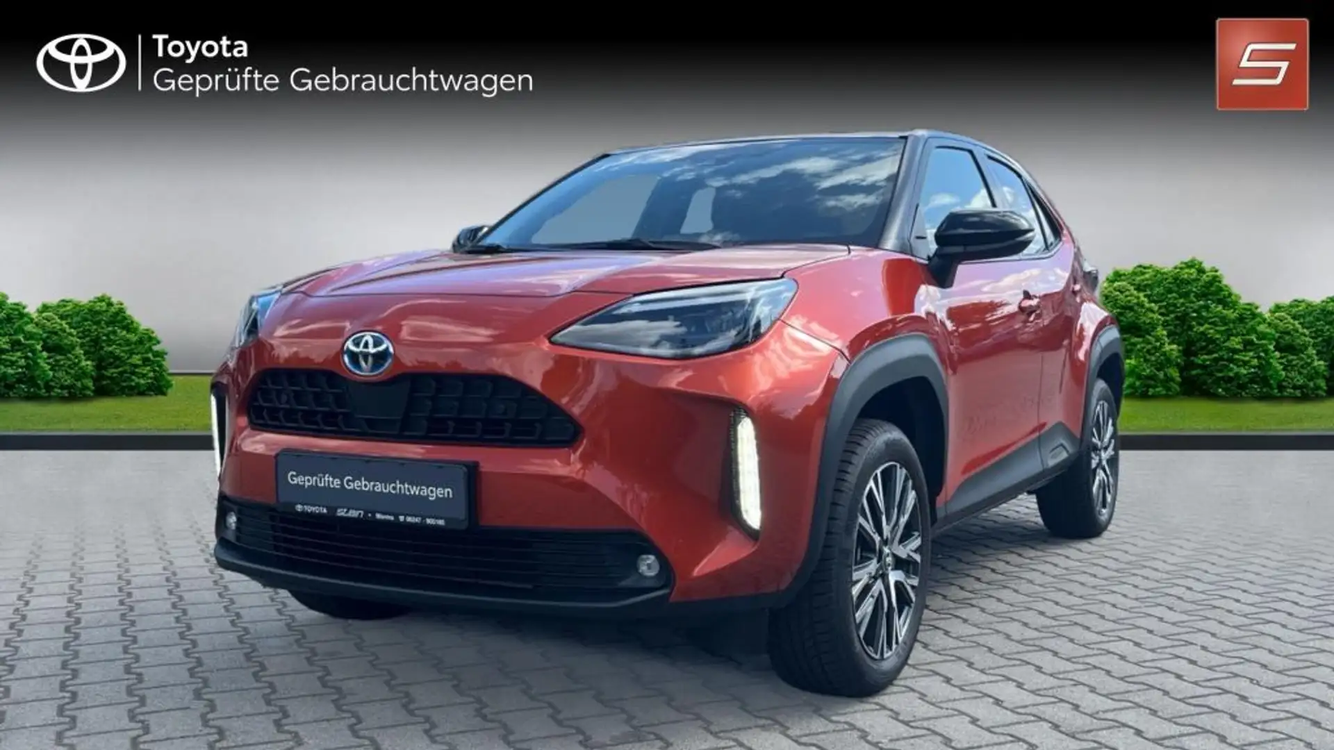 Toyota Yaris Cross Hybrid 1.5 VVT-i Spicy Edition Arancione - 1