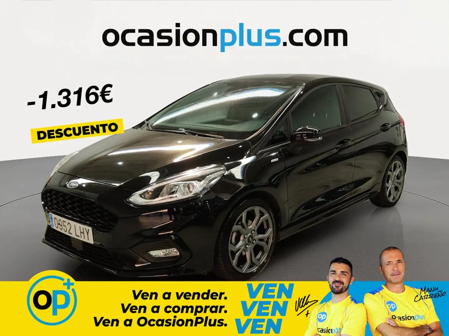 Ford Fiesta 1.0 EcoBoost S/S ST Line 140 Negro - 1